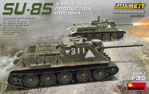 MiniArt 35204 SU-85 CANON AUTOPROPULSÉ SOVIÉTIQUE MOD.1944 PREMIÈRE PRODUCTION. KIT D&amp;#39;INTÉRIEUR (1/35)
