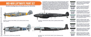Hataka Hobby HTK-CS110 Mid-War Luftwaffe Paint Set (8x17ml) – image 3
