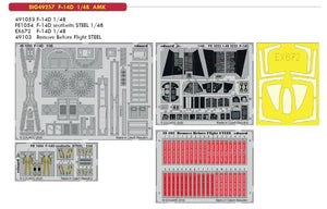 Maquette Eduard BIG49257 F-14D au 1/48 pour AMK – Bild 2