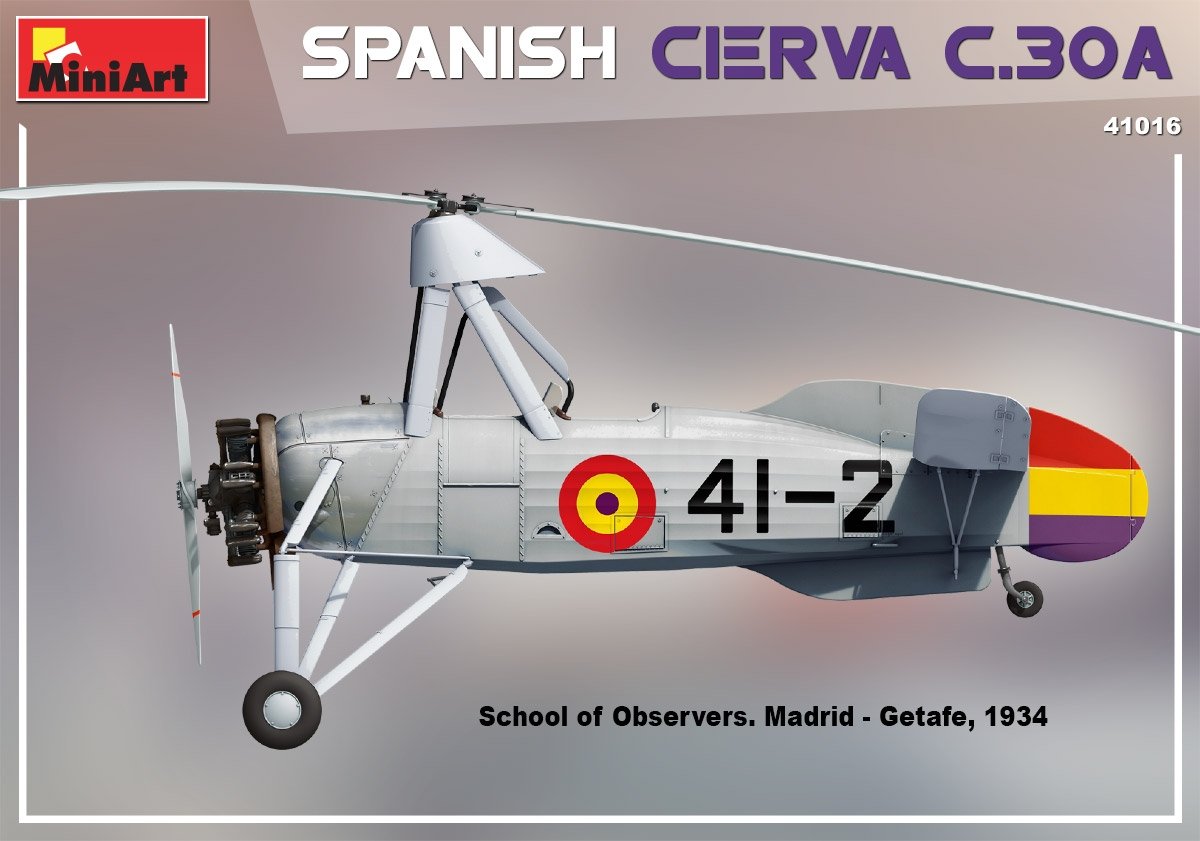 Miniart 41016 Espagnol Cierva C.30A 1/35 – Bild 2