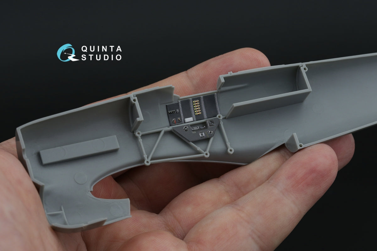Intérieur imprimé en 3D et coloré sur papier décalcomanie Quinta Studio QD48503 Typhoon Mk.Ib (fin de production) (Hasegawa/Italeri) 1/48  – image 12