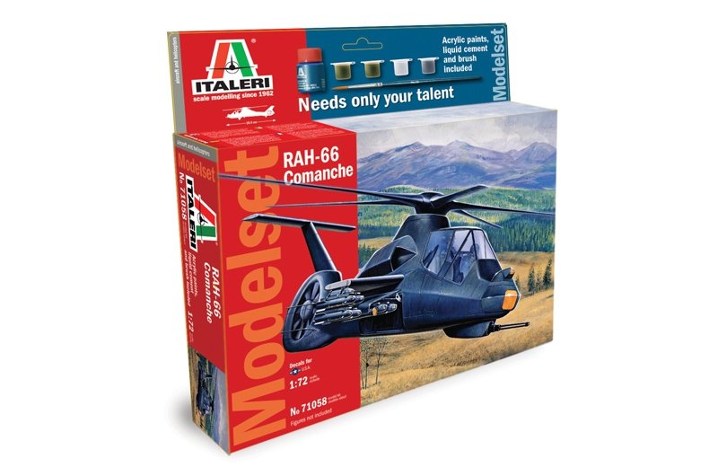 Italeri 71058 RAH - 66 COMANCHE - MAQUETTE