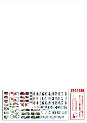 Star Decals 72-A1096 Tiger I. sPzAbt 502 n° 2. Tigers de début/milieu de production. 1943-45. Échelle 1/72 – image 3
