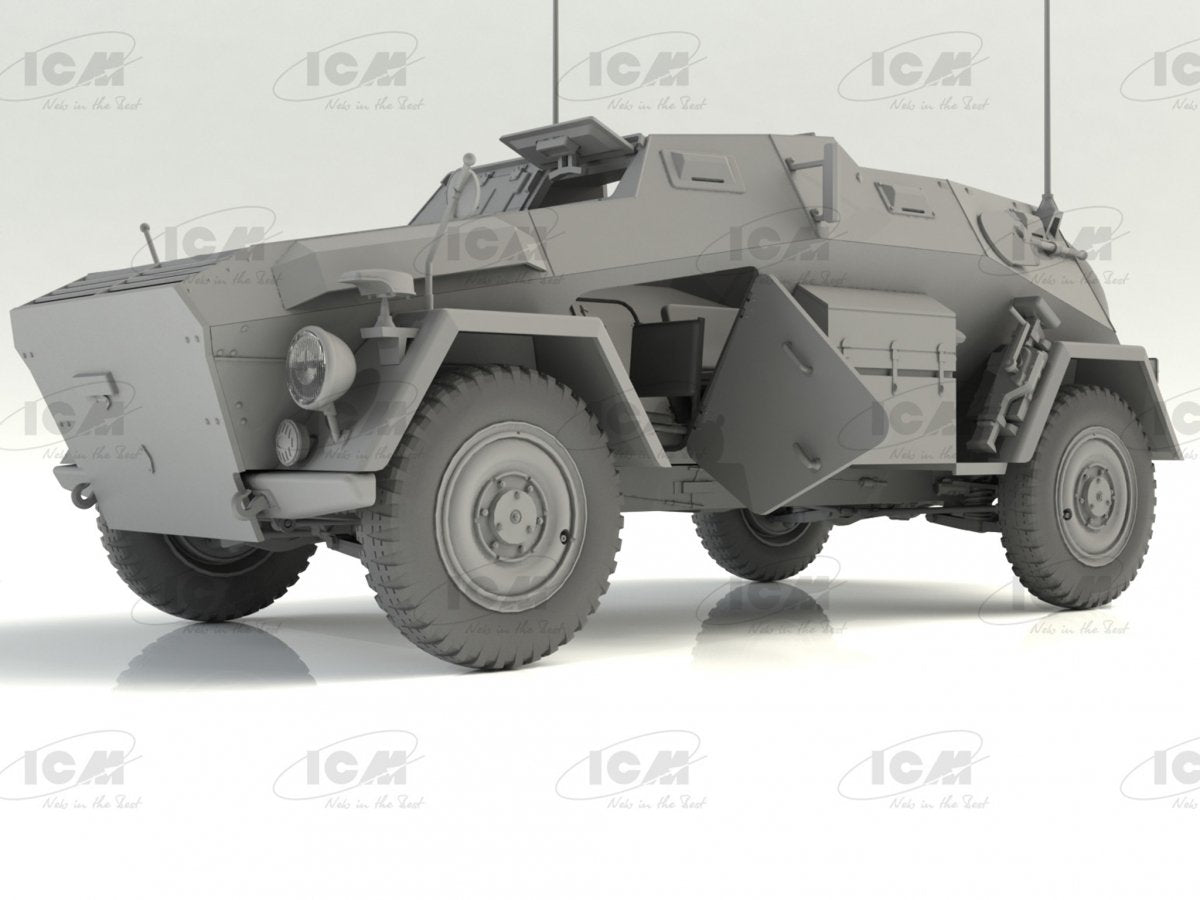 ICM 35111 Sd.Kfz. 247 Ausf.B avec équipage 1/35 – immagine 2