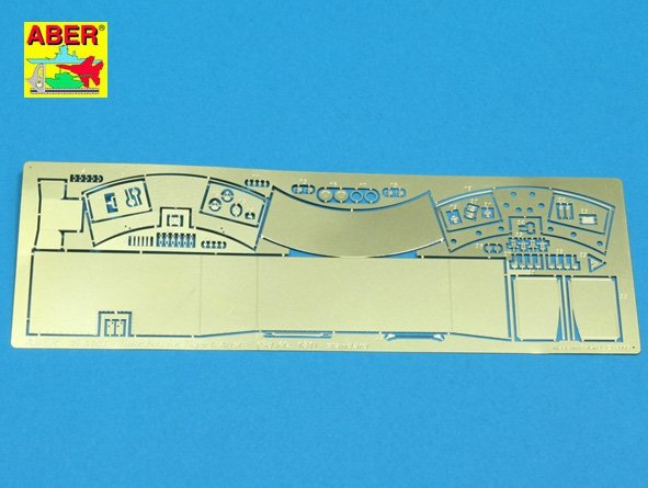 Bac de rangement tourelle Aber 35A102 pour char allemand Pz. Kpfw. VI Tigre I, modèle standard (1/35)