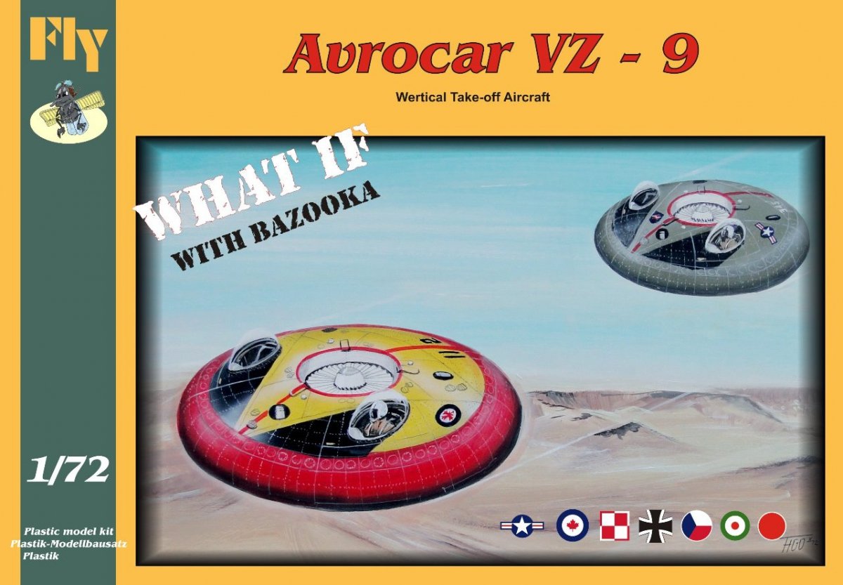 Fly 72015 Avrocar VZ - 9 1/72 