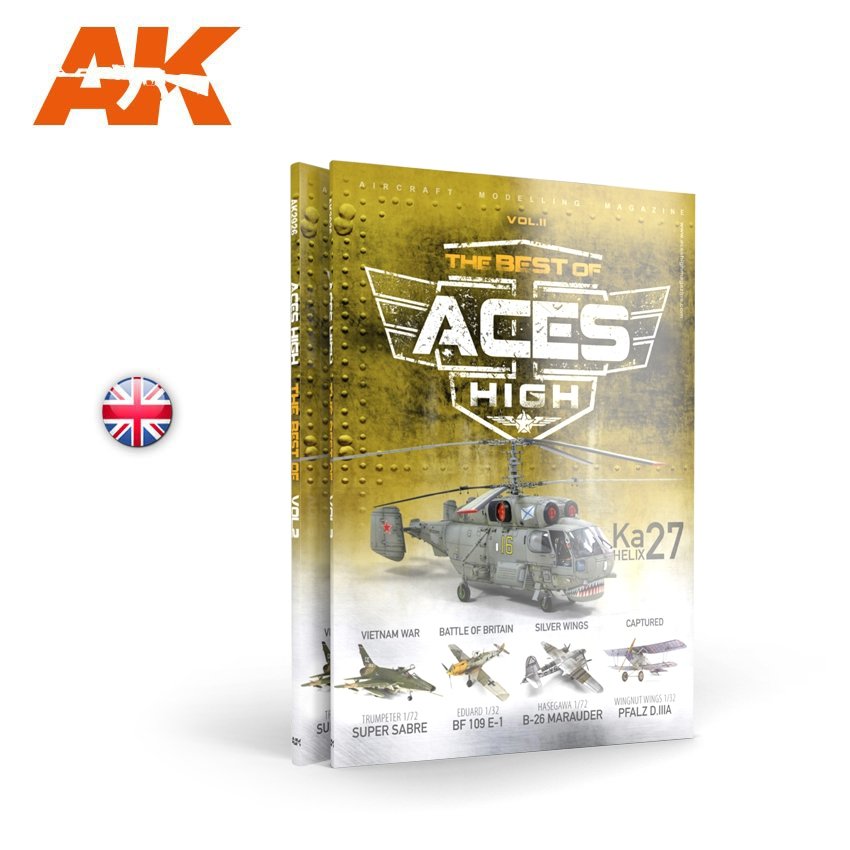 AK Interactive AK2926 LE MEILLEUR DE : ACES HIGH MAGAZINE – VOL. 2 Anglais