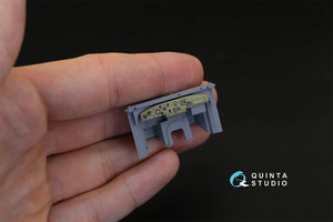 Intérieur imprimé en 3D et coloré sur papier décalcomanie Quinta Studio QD35007 KFZ 1-4 (pour kits ICM) 1/35 – image 3