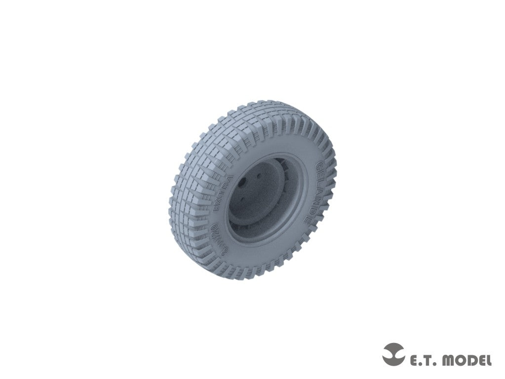 E.T. Model P35-102 WWII German Sd.Kfz.234 Small Diameter Weighted Wheels Type.2 1/35 – zdjęcie 5