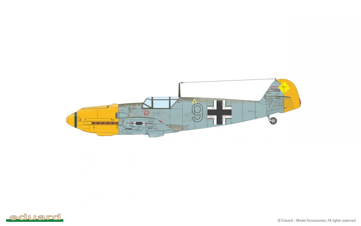 Eduard 7032 Bf 109E-3 ProfiPACK édition 1/72  – image 10