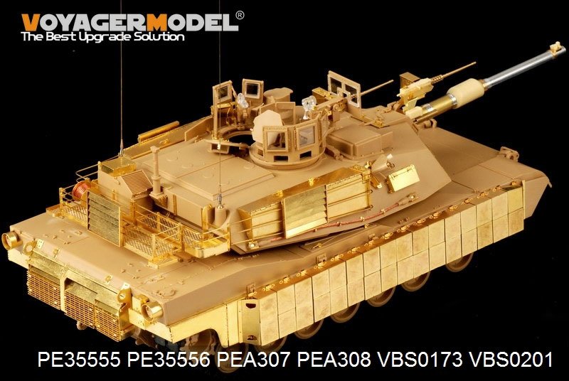 Maquette Voyager PE35556 M1A2 SEP Abrams américain moderne avec canon antiaérien TUSK I pour Tamiya 35326 au 1/35 – image 2
