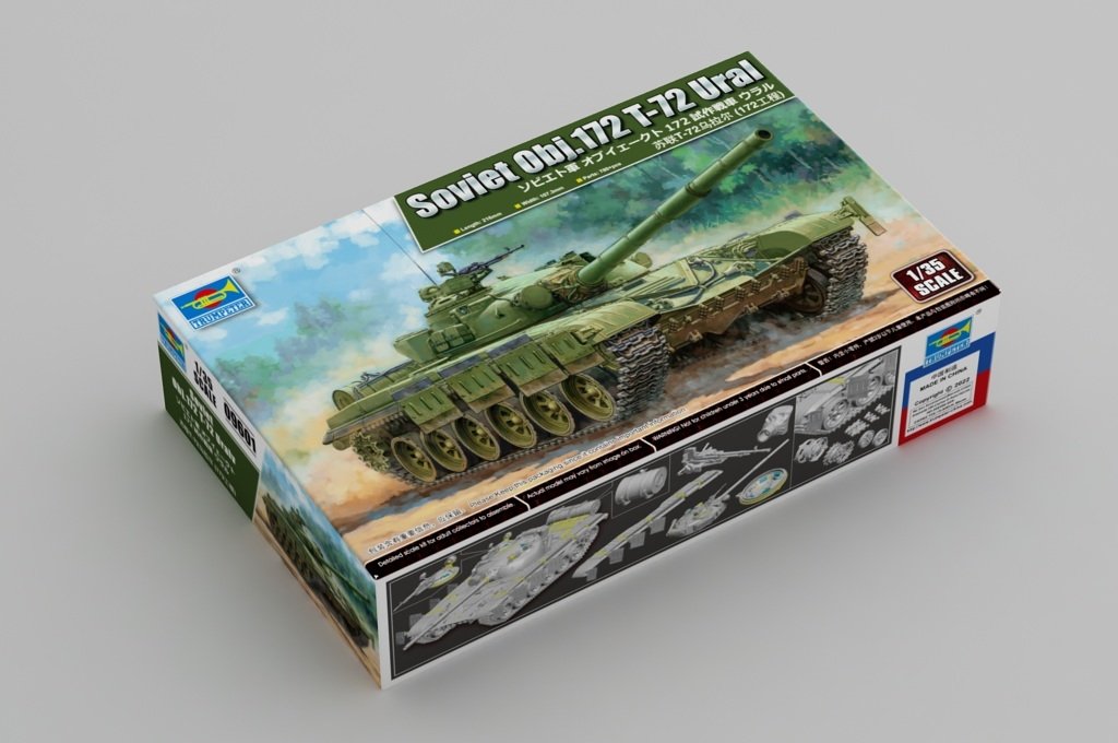 Trumpeter 09601 Obj.172 T-72 Ural soviétique au 1/35  – Bild 2