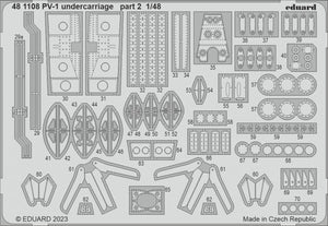 Train d&amp;#39;atterrissage Eduard 481108 PV-1 ACADEMY 1/48