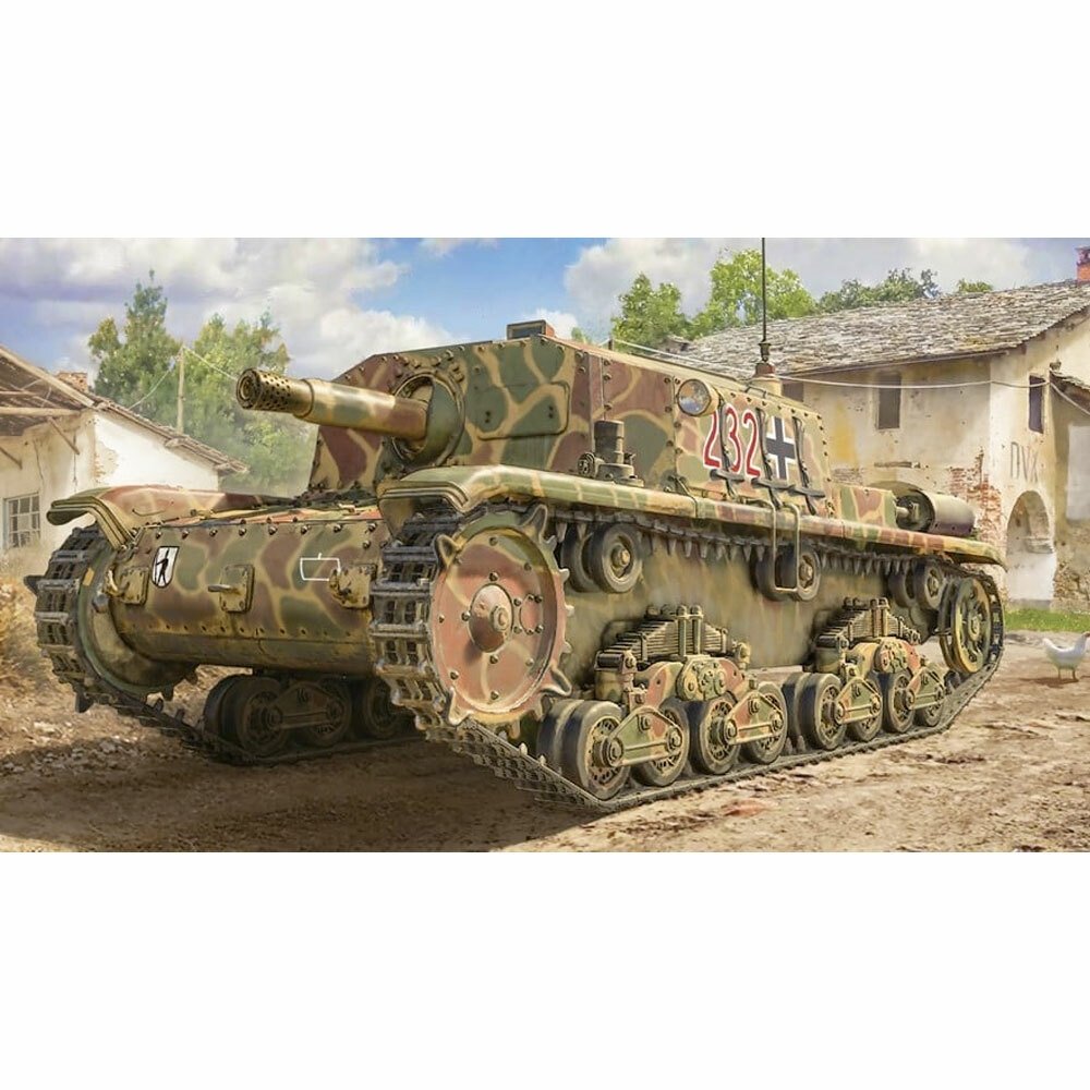 Tamiya 37029 Semovente M42 DA75/34 Armée allemande 1/35 – Bild 2