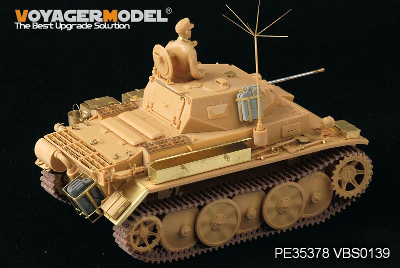 Voyager modèle PE35378 WWII allemand PzKpfw.II.Ausf.L Luch Version tardive de base pour kit Tasca 1/35 – immagine 8