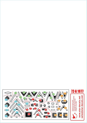 Star Decals 72-A1077 Desert Storm # 1. British Warriors in the Gulf 1990-91 1/72 – zdjęcie 2