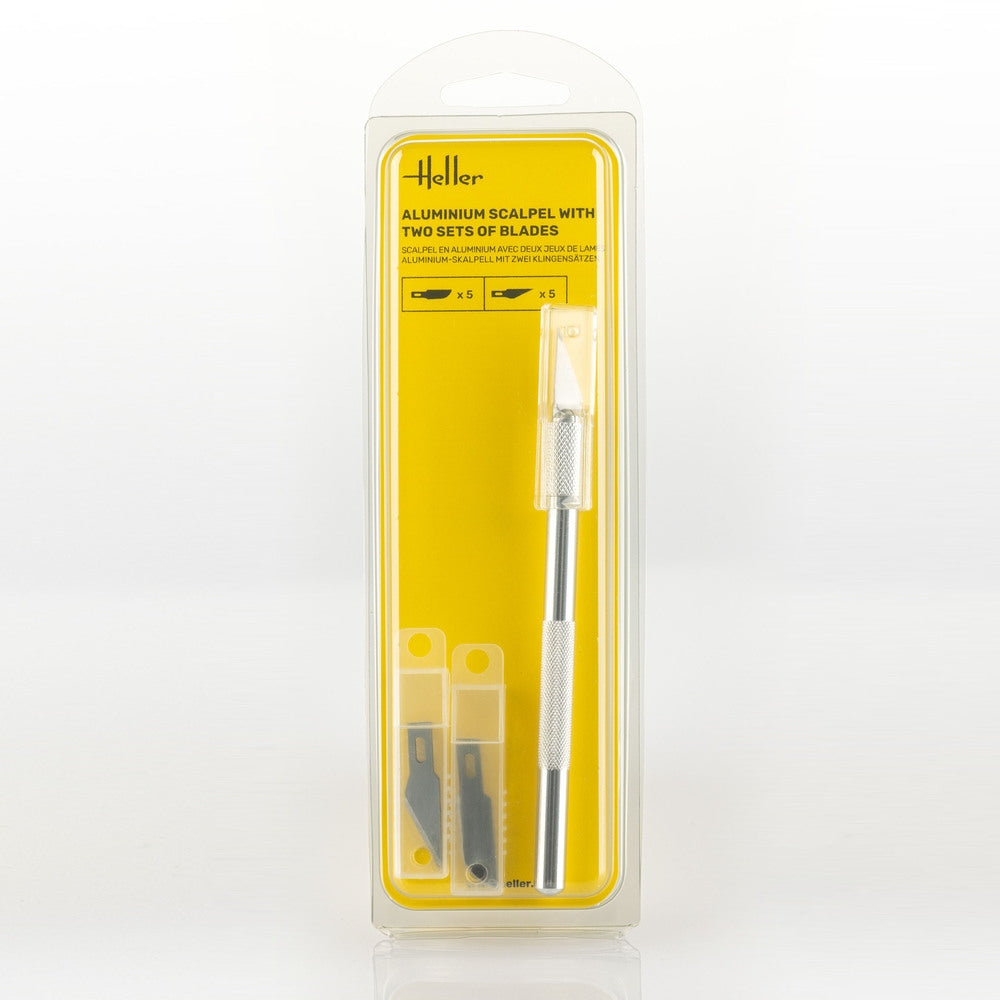 Scalpel en aluminium Heller 99009 à lame fine  – immagine 2