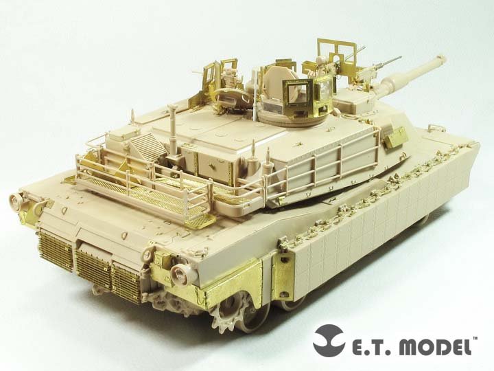 ET Modèle E35-251 Char de combat principal M1A2 SEP de l&amp;#39;armée américaine moderne TUSK I/II (Pour MENG TS-026) (1/35) – Bild 4
