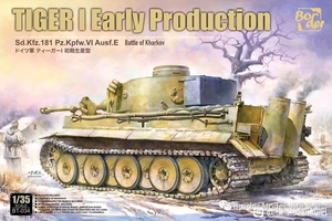 Maquette Border Model BT-034 Tiger I Première production Bataille de Kharkov 1/35