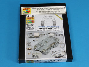 Aber 35K17 Sd,Kfz. 173 Jagdpanther-première version (1/35) – immagine 9