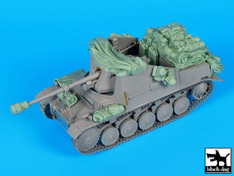 Chien noir T35212 Marder II Sd.Kfz. 131 accessoires set 1/35 – image 4