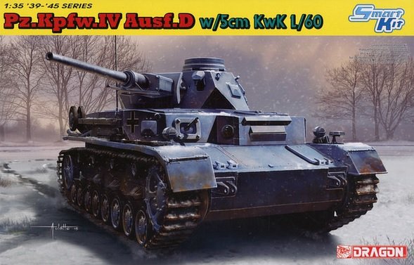 Dragon 6736 Pz.Kpfw.IV Ausf.D avec 5cm KwK L/60 (1/35)