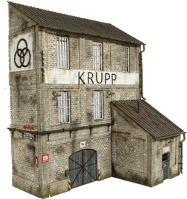 RT-Diorama 35019 Bâtiment d&amp;#39;usine KRUPP 1/35 – Bild 5
