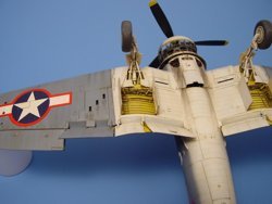 Baie de train d&amp;#39;atterrissage Aires 4073 F4U CORSAIR 1/48 Tamiya