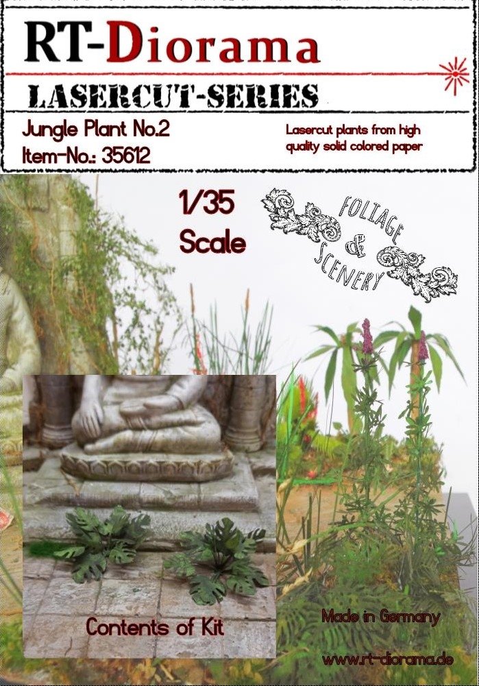 RT-Diorama 35612 Plante de la jungle n° 2 1/35