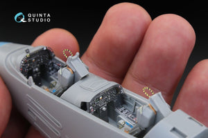 Intérieur imprimé en 3D et coloré sur papier décalcomanie Quinta Studio QD48179 IA 58 Pucara (pour kit Kinetic) 1/48 – Bild 5
