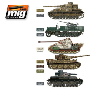 Munitions Mig 7100, couleurs début/milieu de l&amp;#39;Allemagne, lot de 6 x 17 ml – image 2