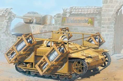 Mirage Hobby 35519 UE(f)-sWG "STUKA zu FUSS" lance-roquettes automoteur (1/35)