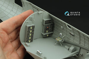 Quinta Studio QD32224 Boeing B-17G Radio operator&amp;#39;s compartment. 3D-Printed coloured Interior on decal paper (HK models) 1/32 – zdjęcie 6
