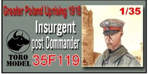 ToRo Modèle 35F119 Insurrection de Grande-Pologne 1918 - Commandant de poste insurgé / Insurrection de Grande-Pologne 1918 Commandant de poste insurgé 1/35 – image 2