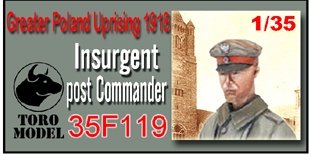 ToRo Modèle 35F119 Insurrection de Grande-Pologne 1918 - Commandant de poste insurgé / Insurrection de Grande-Pologne 1918 Commandant de poste insurgé 1/35 – image 2