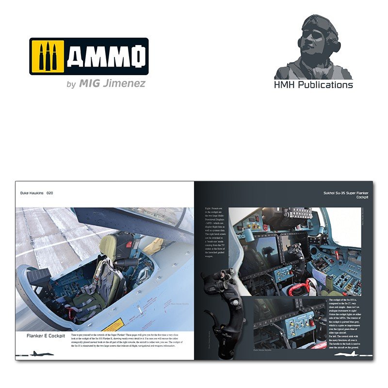 Publications HMH DH-020 Sukhoi Su-35S Flanker E (Version anglaise) – image 4