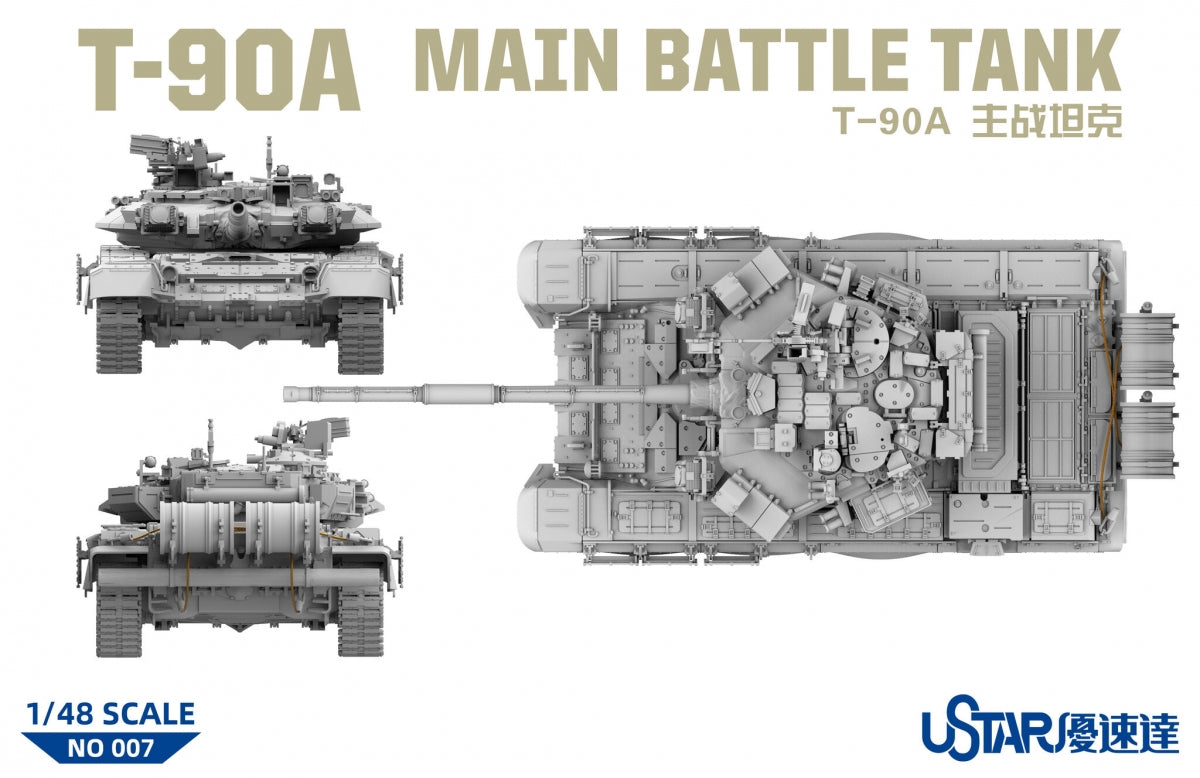 Suyata NO-007 T-90A Char de combat principal 1/48 – Bild 2