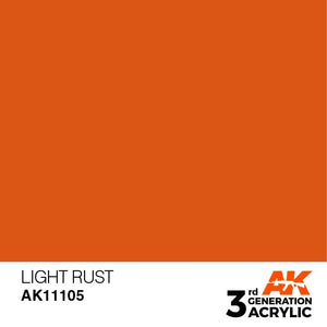 AK Interactive AK11105 LIGHT RUST – STANDARD 17 ml
