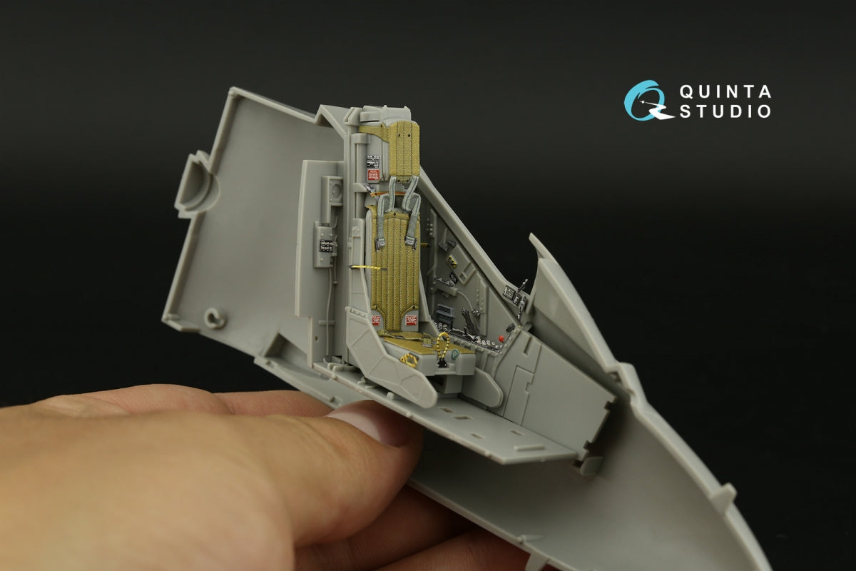 Intérieur imprimé en 3D et coloré sur papier décalcomanie Quinta Studio QD32193 AV-8B Harrier II (première génération) (Trumpeter) 1/32  – immagine 10
