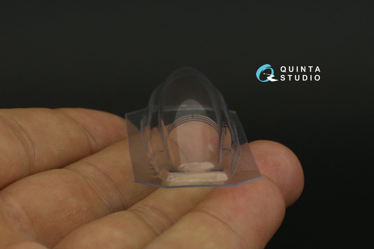 Quinta Studio QC72039 F-15E verrière transparente sous vide (Academy) 1/72  – image 5