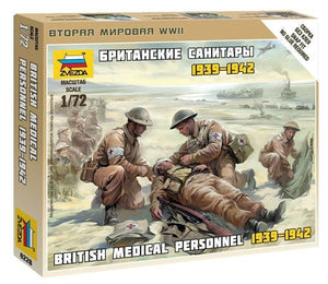 Zvezda 6228 Équipe médicale britannique 1/72