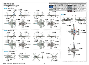 Trumpeter 05638 USS Gerald R.Ford CVN-78 1/350 – imagen 6