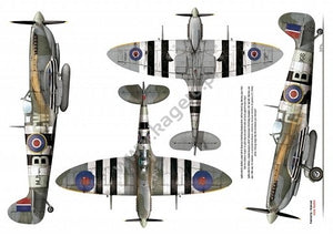 Kagero 7029 Supermarine Spitfire Mk. IX/XVI et autres EN/PL – image 4