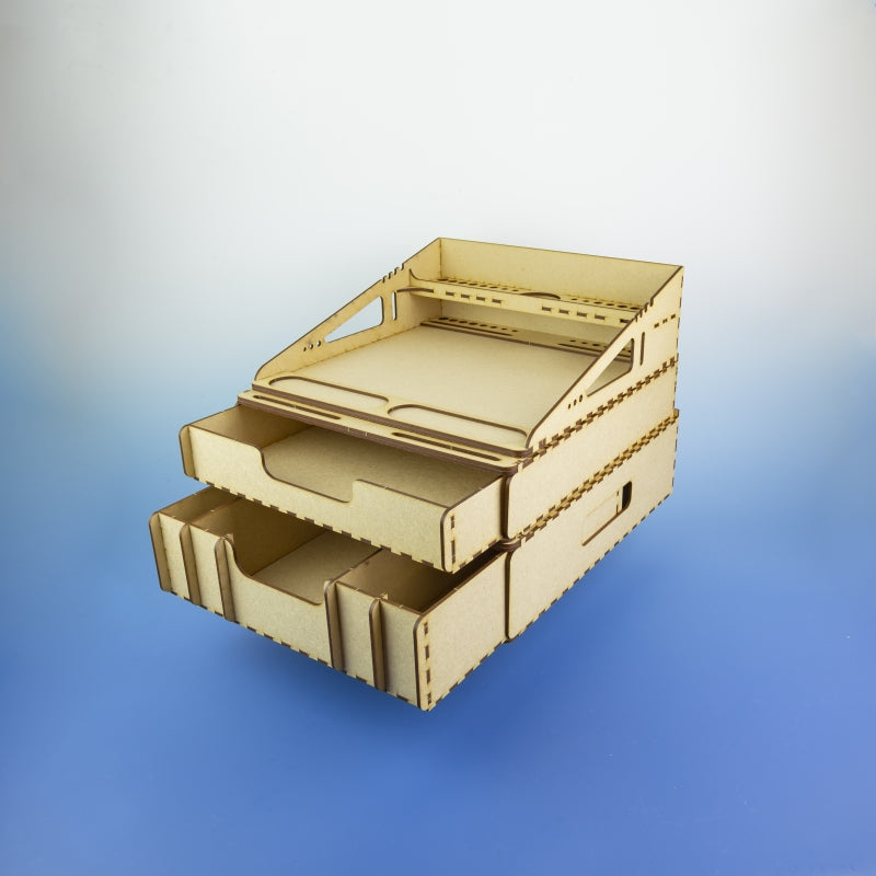 Tiroir robuste Modelcraft WTA4DH pour poste de travail  – image 3