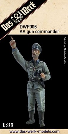Das Werk DWF006 AA commandant de canon 1/35