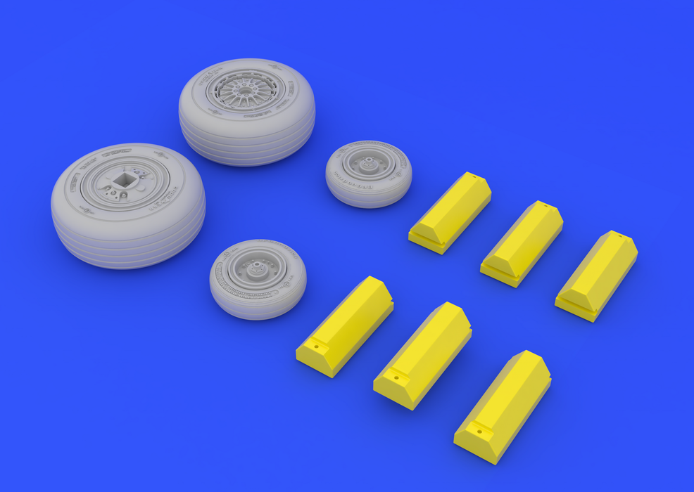 Roues Eduard 648142 F-4C 1/48 (Academy) – image 2