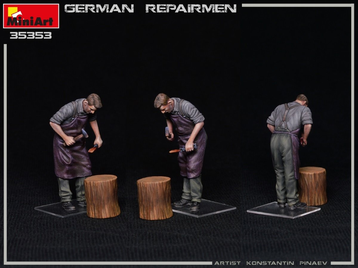 Miniart 35353 RÉPARATEUR ALLEMAND 1/35 – Bild 8