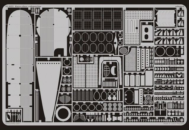 Sous-marin de classe Gato Eduard BIG5301, échelle 1/72, Revell – Bild 2
