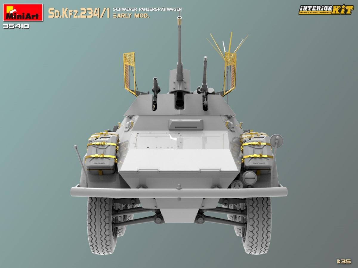 MiniArt 35410 Sd.Kfz.234/1 Schwerer Panzerspahwagen. PREMIER MOD. KIT INTÉRIEUR 1/35 – image 11