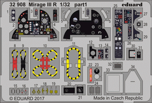 Eduard 32908 Mirage III R ITALERI 1/32